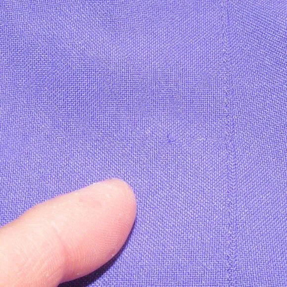 Vintage HEAD Tennis Skirt, 34", Purple, Pleated, Back Zip, Athletic wear - Picture 9 of 13